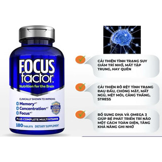 Viên bổ não FOCUS FACTOR