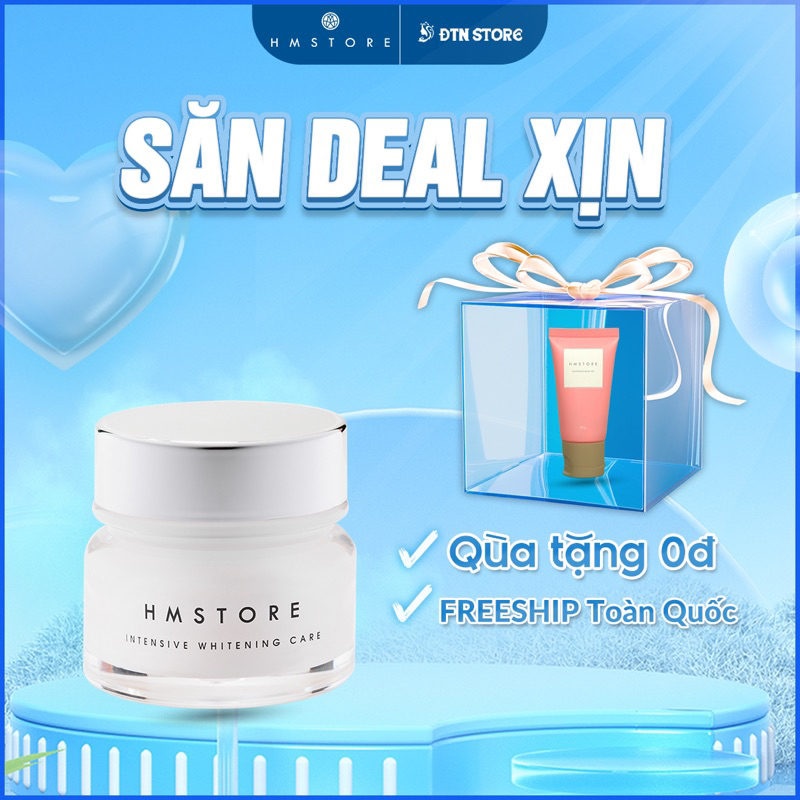 Kem Dưỡng Trắng Da Hmstore , Kem Dưỡng Ẩm Kiềm Dầu, kem face trắng hồng hm store, kem dưỡng mờ thâm