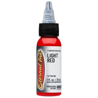 Mực xăm tattoo Eternal màu đỏ LIGHT RED chính hãng chai 30ml