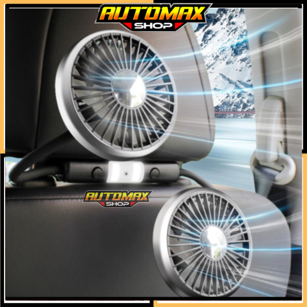 Gợi ý các mẫu quạt ô tô 12V USB mát mẻ cho mùa hè