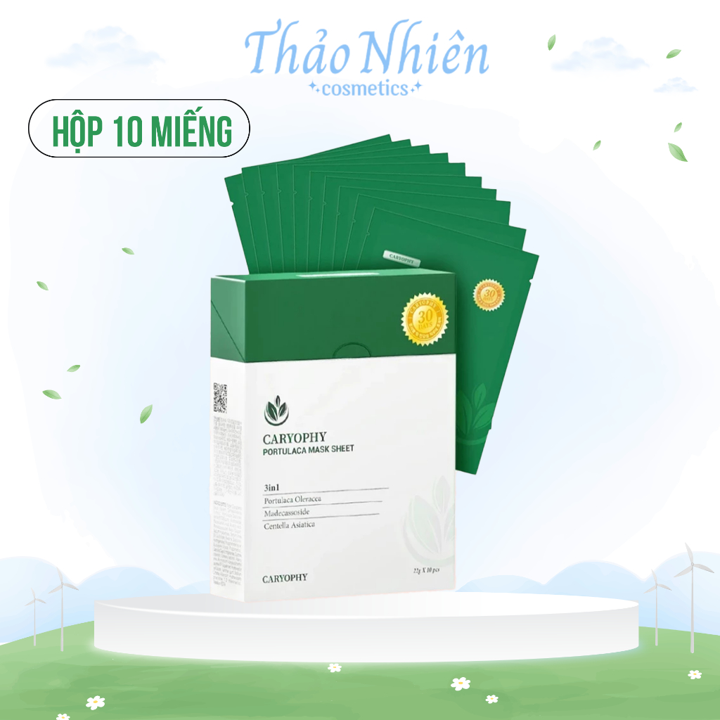 [HỘP 10 MIẾNG] Mặt Nạ Caryophy Mask Sheet | BigBuy360 - bigbuy360.vn