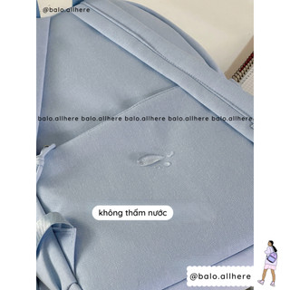 [ORDER] Balo Cặp Đi Học Nam Nữ Basic Chống Nước BL157