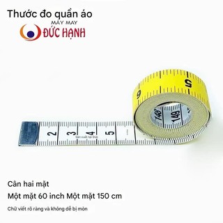 Thước Dây May 150 cm Loại Tốt – In Rõ, Không Giãn – Chuẩn Germany Quality