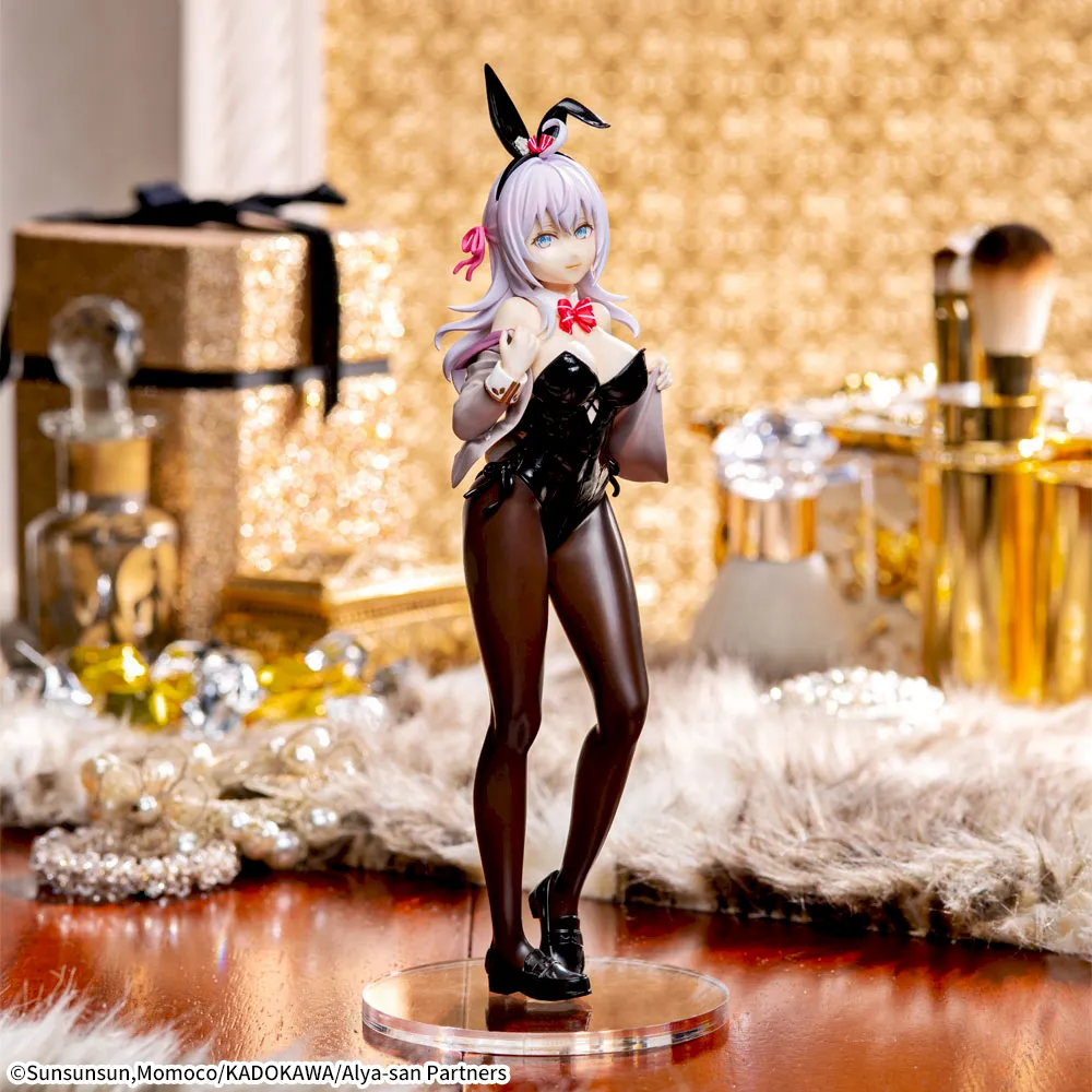 Figure Mô hình Alisa Arya bàn bên Bunny Girl SEGA (bản Nhật)