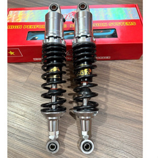 Phuộc Redleo Wave, Dream, Future mẫu V2 Không tăng chỉnh - Đen bạc