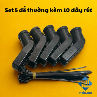 Set 5 Bọc Chân Chống Xe Bảo Vệ Chống Trầy Xước Nền Nhà