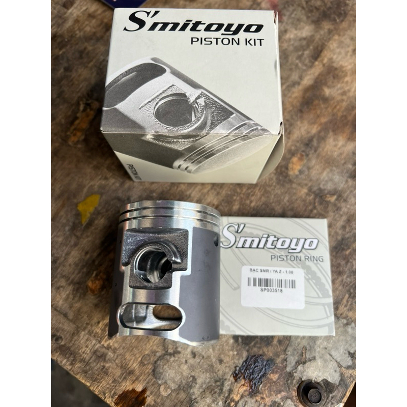 Piston bạc Yaz Smitoyo mạ đen