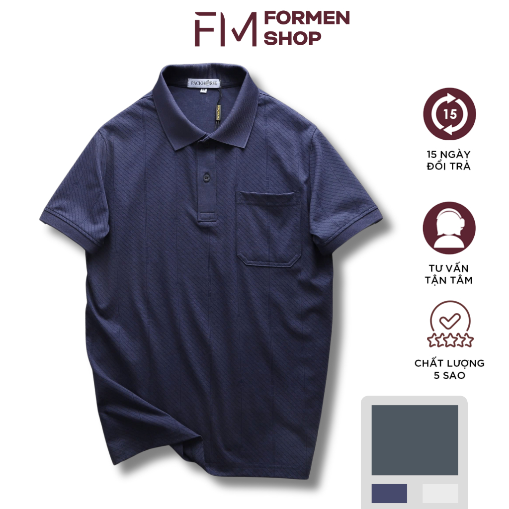 Áo Thun Polo Nam Cavalry chất liệu cotton muối cao cấp -FORMEN SHOP-FMPS258