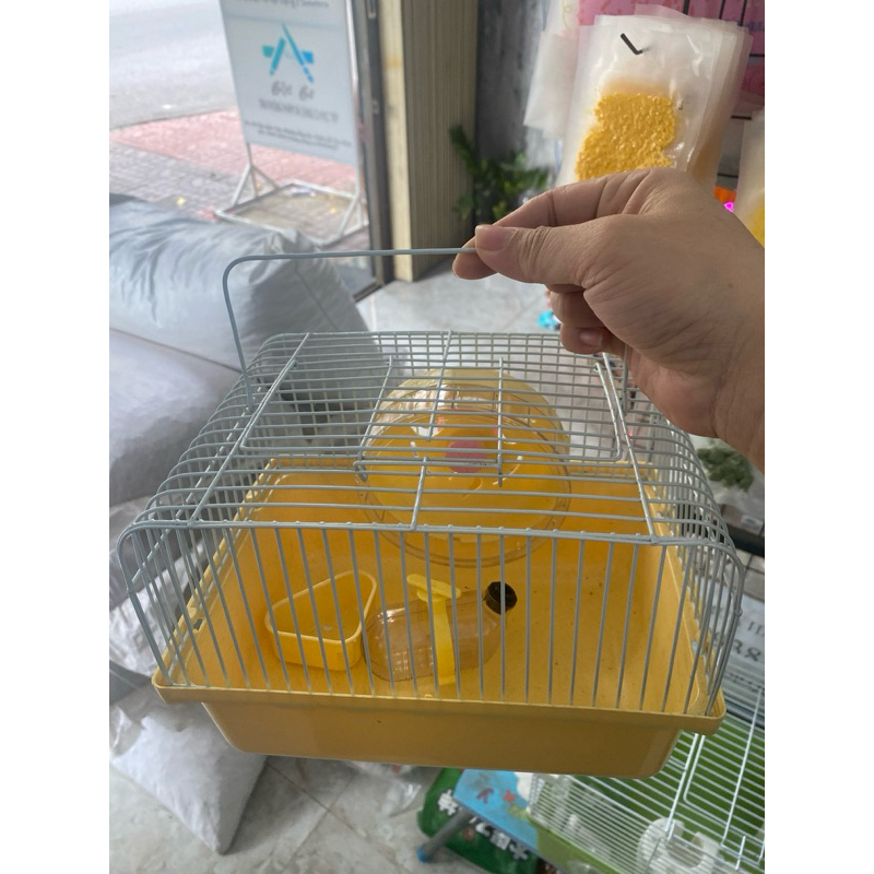Lồng tách đẻ full phụ kiện (whell, bình nc , chén ăn)