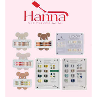 Set sơn gel tone Trắng sữa, Tone Xanh 6 màu TG chất đặc mướt [tặng bảng màu]