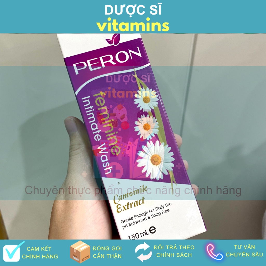 🍀 [GIÁ RẺ NHẤT] Dung Dịch Vệ Sinh Phụ Nữ Peron, Dung Dịch Vệ Sinh Phụ Nữ Thổ Nhĩ Kỳ Chai 150ml