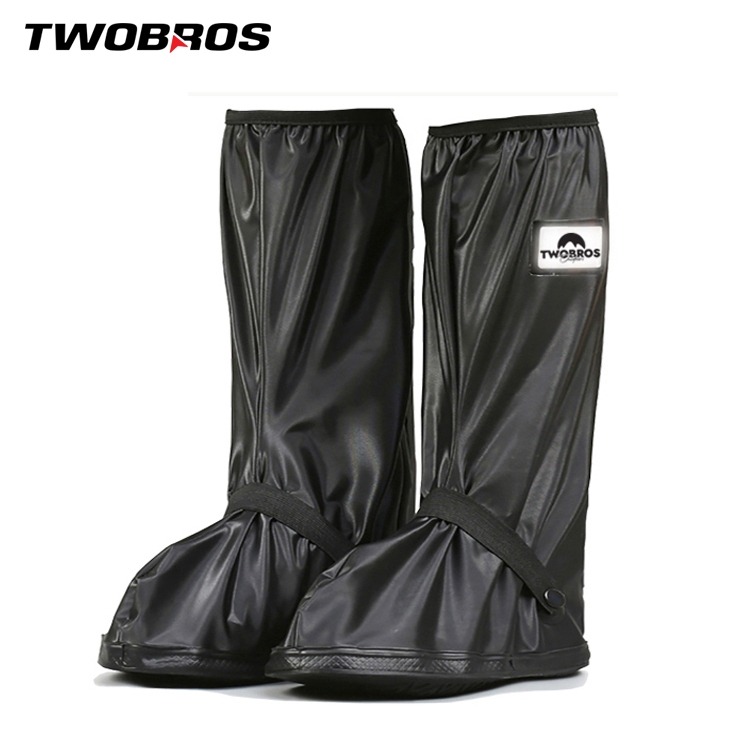 Ủng đi mưa TWOBROS, bọc giày lội nước chất liệu PVC cao cấp