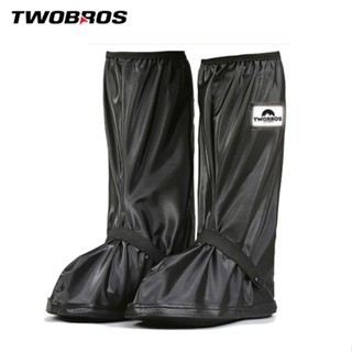 Ủng đi mưa TWOBROS, bọc giày lội nước chất liệu PVC cao cấp