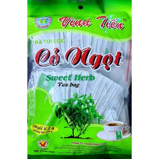 Trà cỏ ngọt 100 túi lọc vĩnh tiến hạn mới