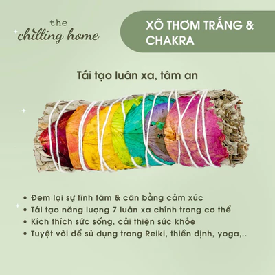 Xô Thơm 7 Màu (Chakra Sage)