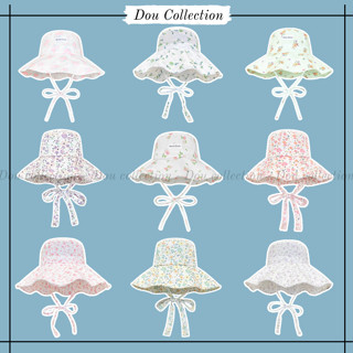  Mũ Hoa Nhí Unisex Nón Bucket Tai Bèo Vành Rộng Phối Dây Cột Đi Biển Thời Trang Mùa Hè - Mã NVC01 