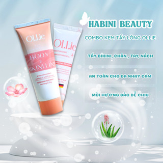 Kem tẩy lông+ kem dưỡng OLLIE  tẩy lông body nam nữ vùng kín, nách, tay, chân, triệt lông an toàn