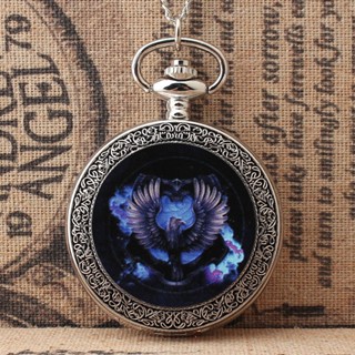 Đồng hồ quả quýt, Đồng hồ bỏ túi phong cách cổ điển Eagle đại bàng xanh huyền bí Lifeandtime