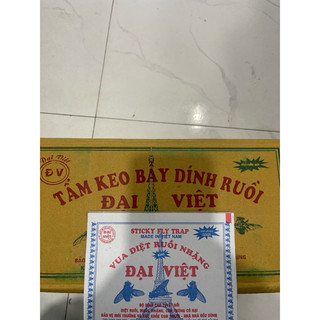 (COMBO 100) Tấm Miếng Keo Dính Ruồi Nhặng Siêu Dính.