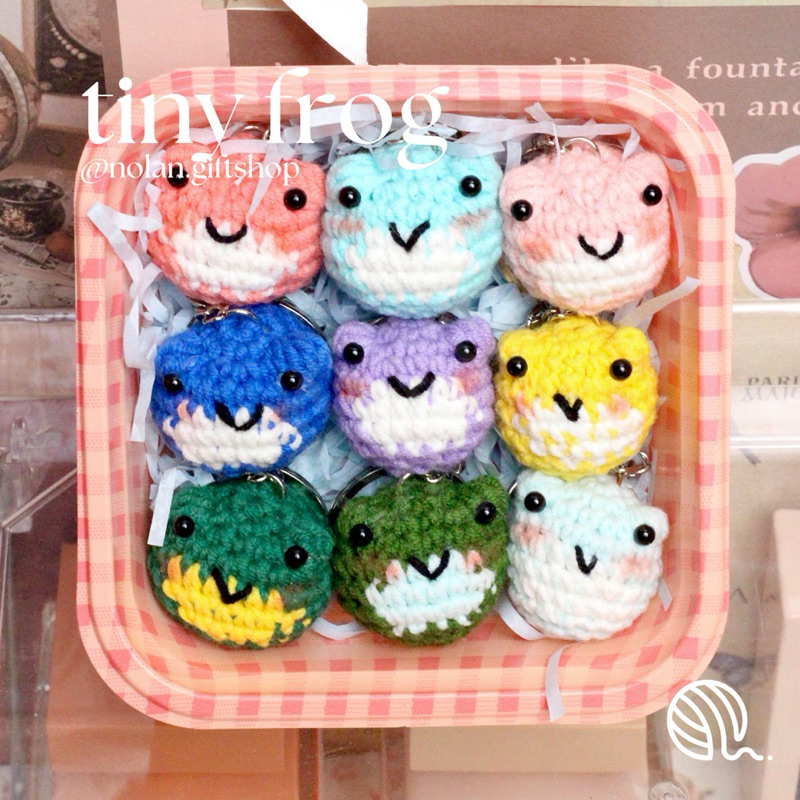 [Ảnh thật] Nolan | Móc khoá ếch con