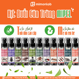 Xịt Phòng Tinh Dầu Xua Đuổi Côn Trùng Bò Sát MIPEL Chai 100ml Chai Xịt Đuổi Rắn Rết Rệp Kiến Ba Khoang Muỗi Ruồi 