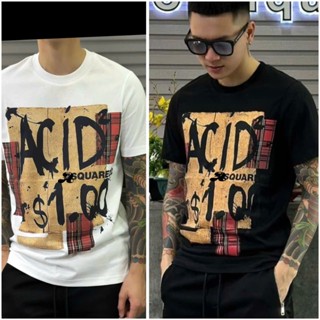 Áo thun nam cổ bẻ phối thêu chữ GC chất thun polo dày đẹp