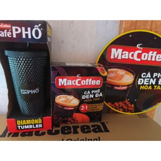 Cà Phê đen đá MacCoffee tặng ly kim cương khi mua 1 hộp đen đá