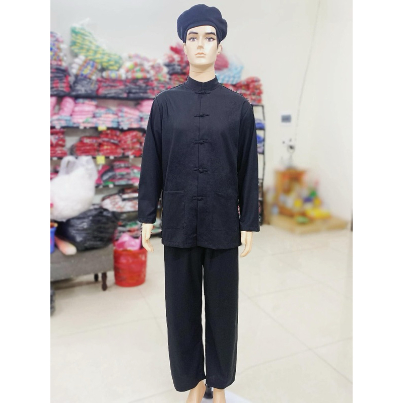 BỘ QUẦN ÁO MẪU DÂN TỘC TÀY, NÙNG TRANG PHỤC CHO NAM