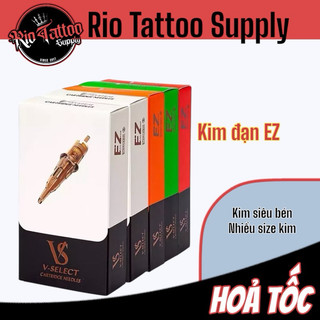  RiO Tattoo Supply- Kim phun xăm đầu đạn EZ V SELECT cho máy xăm Pen 
