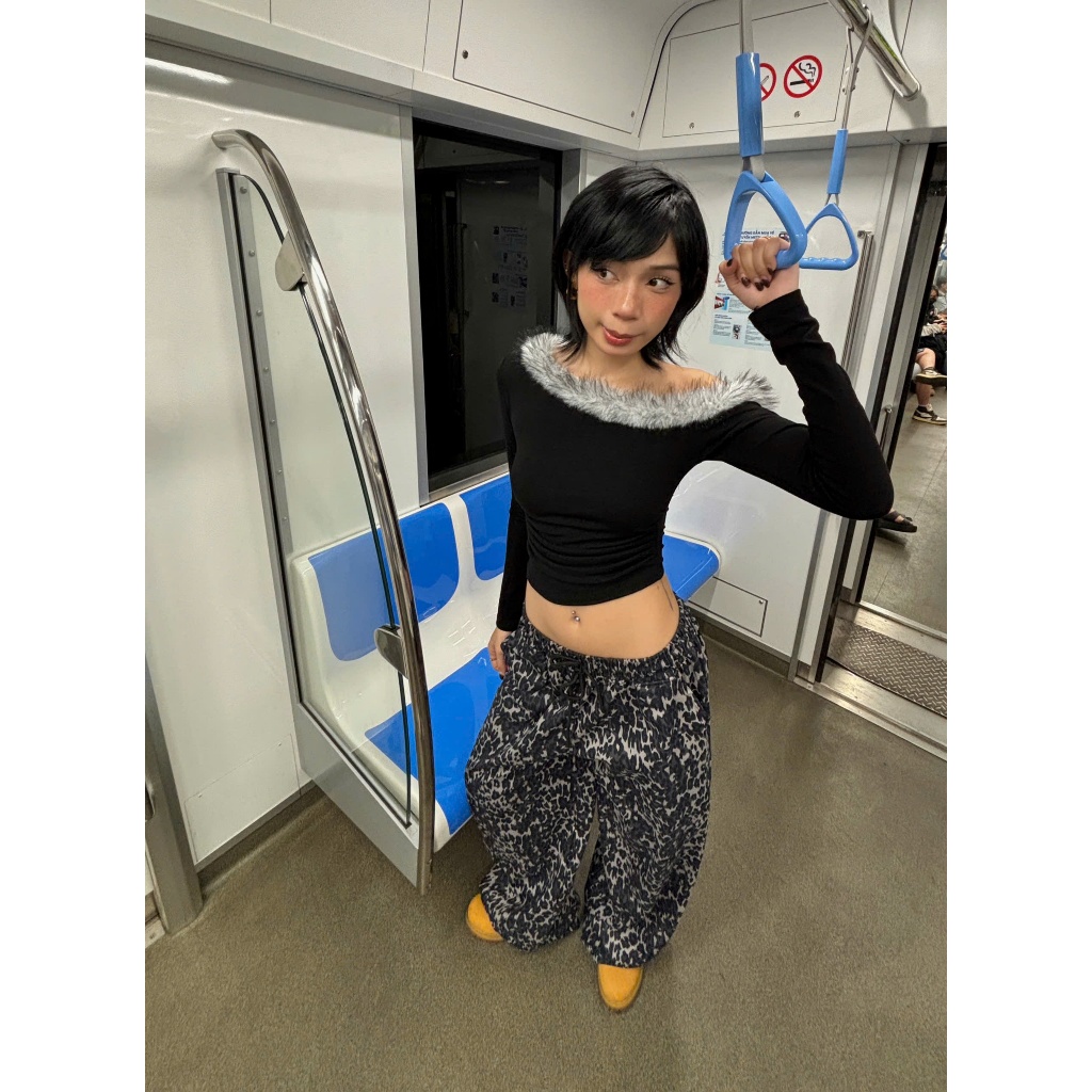 (ĐEN STUDIO) QUẦN KAKI FORM RỘNG HỌA TIẾT BEO + CAMO ĐEN STU ( Q9 ) | BigBuy360 - bigbuy360.vn