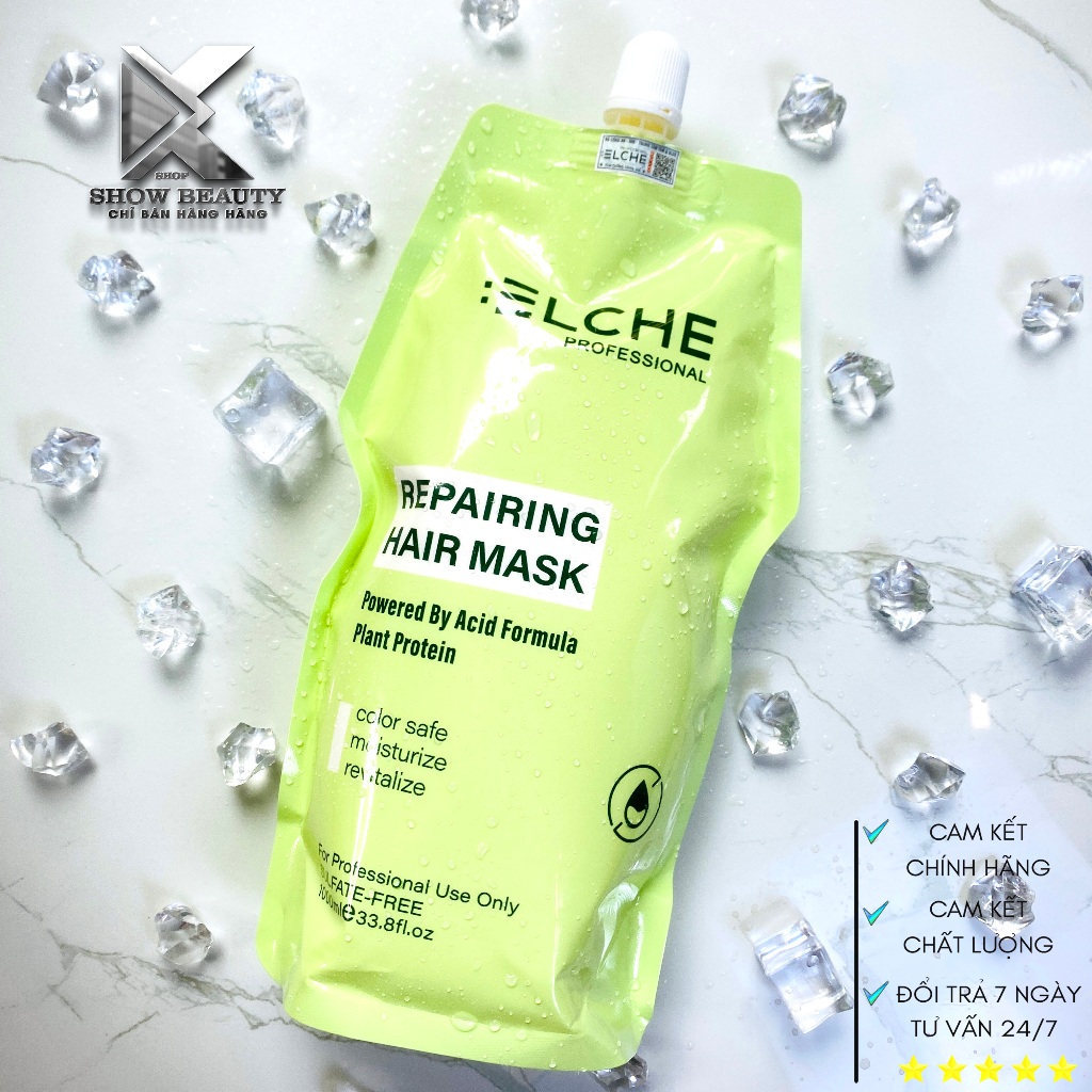 Hấp ELCHE Phục Hồi Và Tái Tạo Tóc - 1000ml