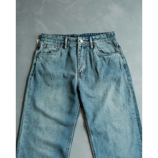  Quần Jean Nam dáng Straight-Fit - Olderister | Màu Vintage Blue 