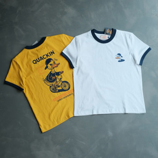 Áo thun QUACKIN kiểu Ringer tee - Olderister