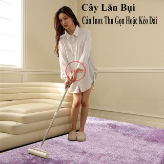  Combo-24cm*Dài93cm Cây Lăn Bụi Cán Dài Inox Thu Gọn Làm Sạch Quần Áo,lăn Giường,Siêu Tiện Dụng  