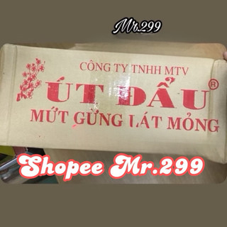Mứt gừng Huế Út Đẩu sợi gừng dát mỏng thơm ngon