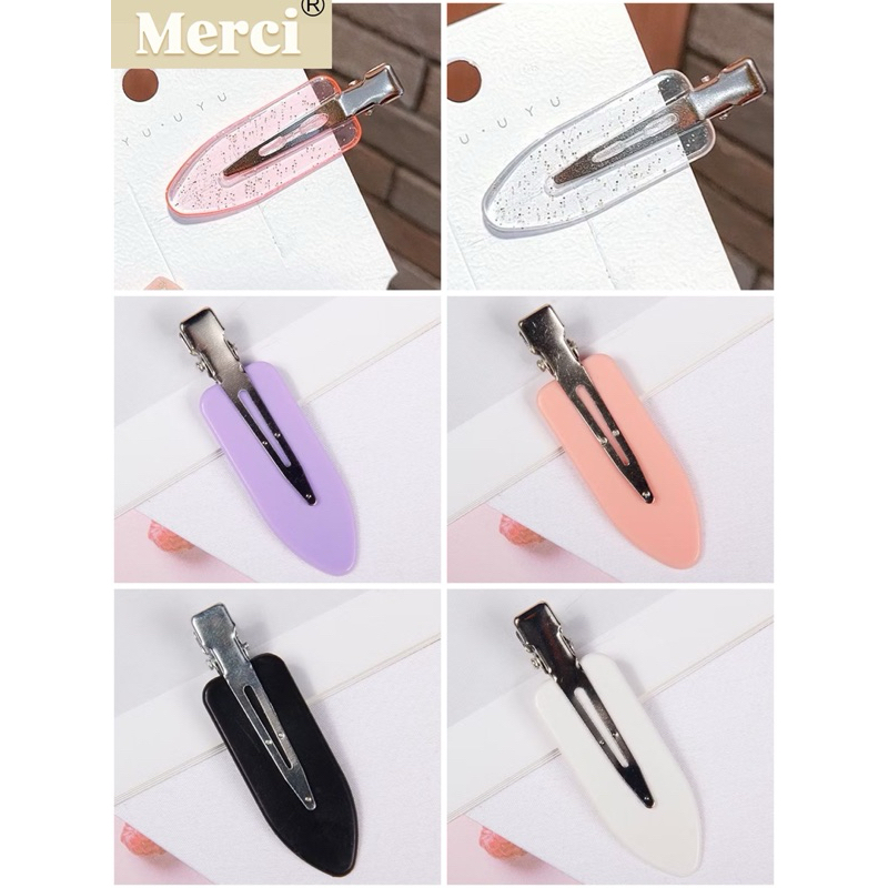 M60. Kẹp tóc mỏ vịt, Kẹp tóc mái, Kẹp tóc trơn -[Merci]-Cặp tóc Kẹp tóc dễ thương , kẹp tóc Hàn Quốc