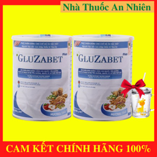 COMBO 2 HỘP Sữa tiểu đường Gluzabet  - hỗ trợ ổn định đường huyết, ăn ngon ngủ ngon NT ANNHIEN