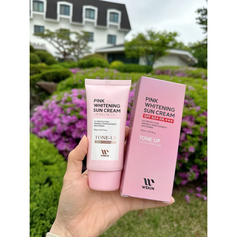 Kem chống nắng dưỡng trắng nâng tone WSKIN