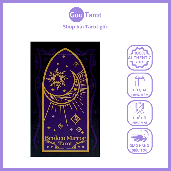 Bộ Bài Broken Mirror Tarot 5th Mercury Edition (Guu Tarot Shop)