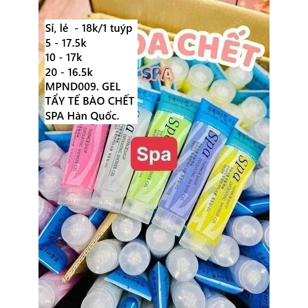 Gel Tẩy Da Chết SPA 350ml(Trộn Vị) -VTCS1