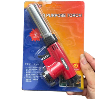 Khò Gas FUJITA Nhật Bản Xoay 360 độ Cao Cấp, Khò Gas Mini Cầm Tay Tự Động Đánh Lửa, Chất Lượng Cao