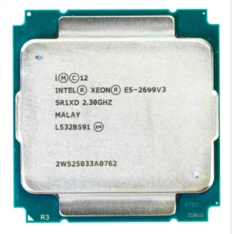 CPU Xeon E5 2699v3 2698V3 2696v3. Socket LGA 2011