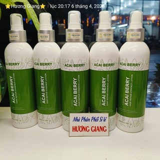  combo 5Chai Xịt dưỡng phục hồi tóc hư tổn nặng Acai Berry Hair Repair Essence Lotion 300ml  Pháp  