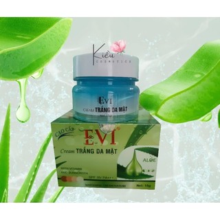 Kem EVI trắng da mặt, tinh chất nha đam, trắng sáng sau 2 tuần sử dụng, SPA35/PA+++