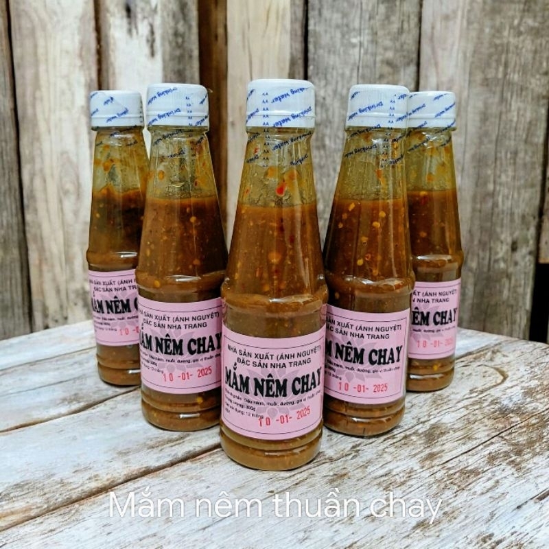 combo 10 chai mắm nêm chay