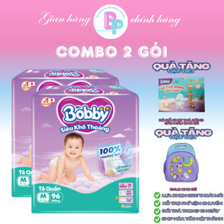 Bỉm - tã quần Bobby Ultra MUA 2 TẶNG 1 ĐỒ CHƠI THẢ BÓNG/ BALO CHO BÉ Size M - L - XL - XXL BebePlus