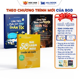 Combo sách Ngữ Văn Nghị Luận Văn Học, Nghị Luận Xã Hội