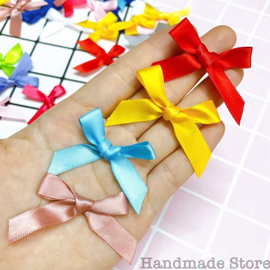 Nơ lụa handmade (Gói 10c)
