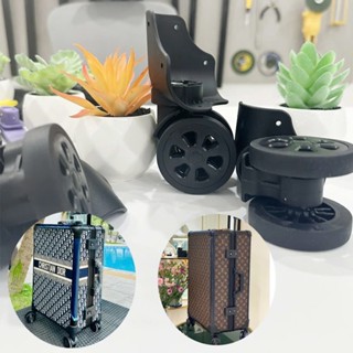 Hai bánh xe vali thay thế cho bánh vali cũ bị gẫy hỏng của một số mẫu vali L.V và Chr.istian.Di.or