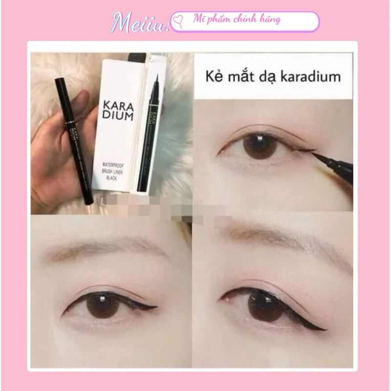 BÚT DẠ KẺ MẮT KARADIUM WATERPROOF EYELINER PEN BLACK